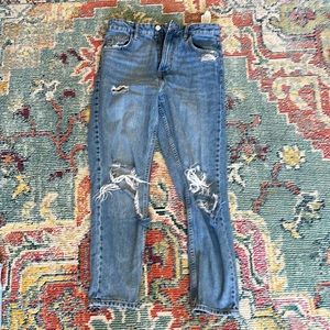 Zara mom jeans